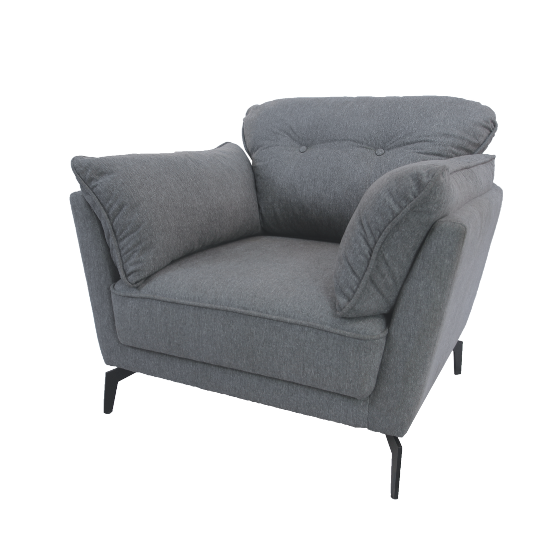 WILLY 1-Seater Fabric Sofa AF Home