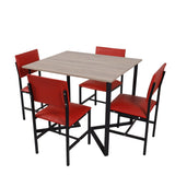 CROSS Dining Set 4 Seater Affordahome