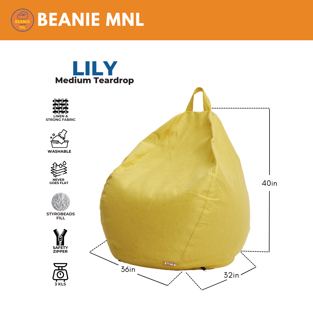 Beanie MNL - Lily Medium Teardrop Beanie MNL