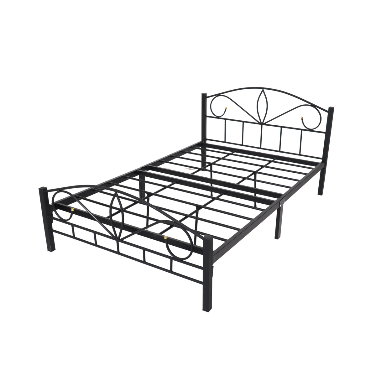 Double bed iron cot price store
