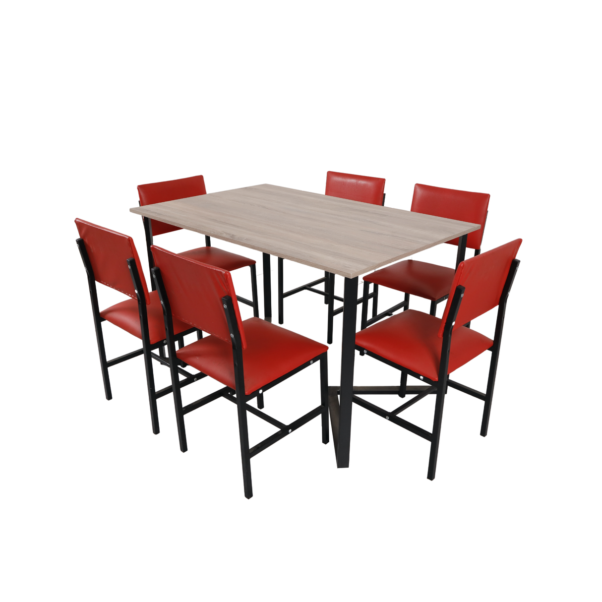 CROSS Dining Set 6 Seater Affordahome