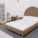 KHIN Upholstered Bed Frame Furnigo