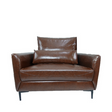 ASTRID 1-Seater Leather Sofa Affordahome Furniture