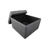 RONNA Fabric Storage Ottoman Affordahome