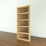 DECKER Corner Bookshelf Affordahome