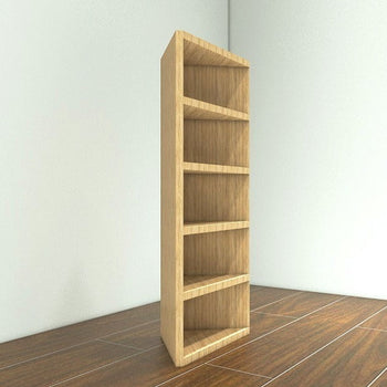 DECKER Corner Bookshelf Affordahome