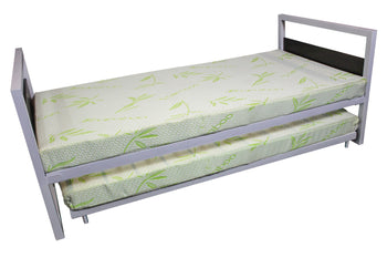 BRYLE Metal DayBed w/ Pullout AF Home