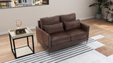 ASTRID 2-Seater Leather Sofa Furnigo