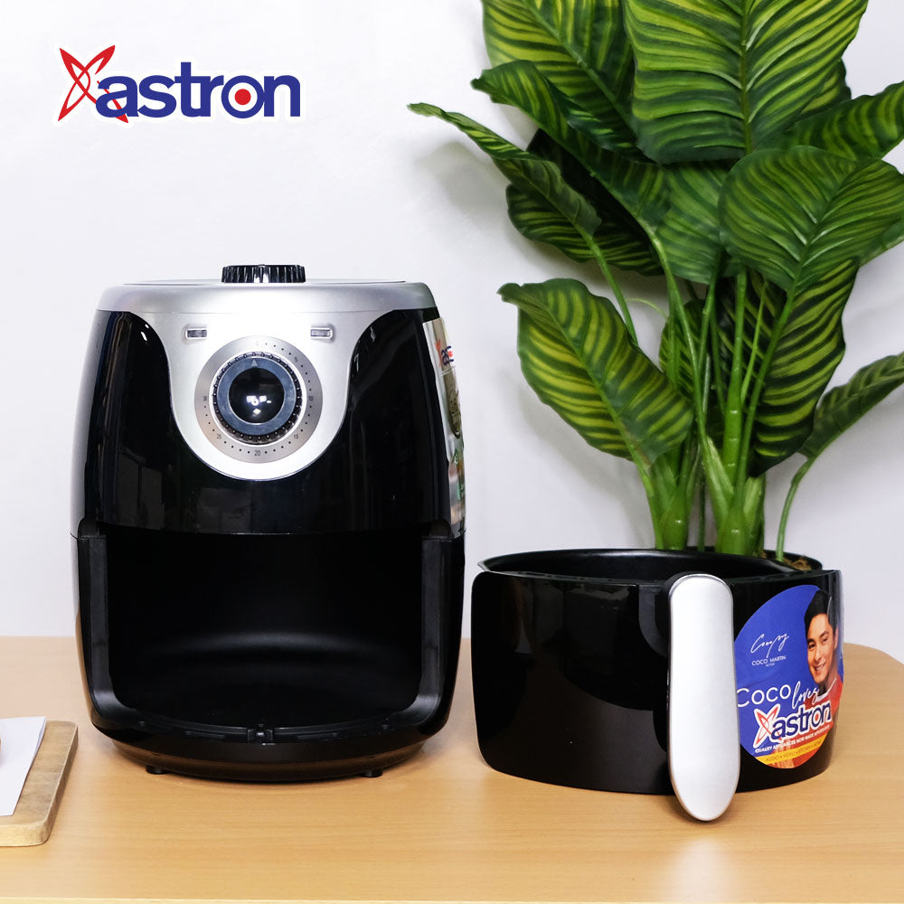 ASTRON AF250-M 2.5L Turbo Air Fryer (Compact Size) (1000W) (1 Year Warranty) Astron