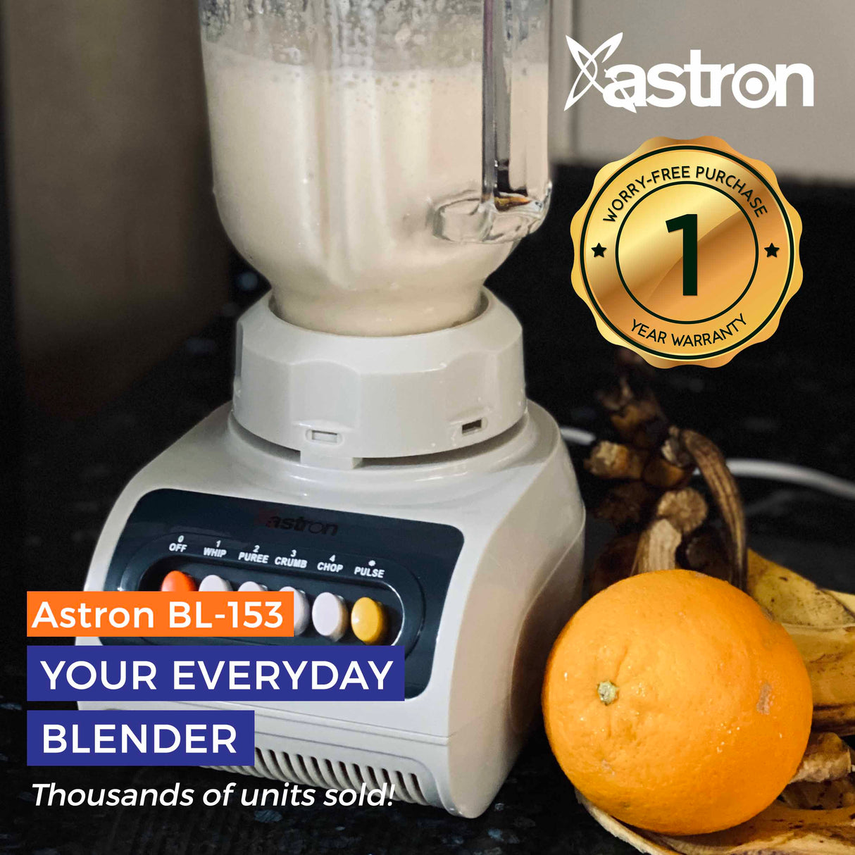 ASTRON BL-153 BLENDER (WHITE) Astron