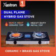 ASTRON DUAL FLAME DOUBLE BURNER GAS STOVE Astron