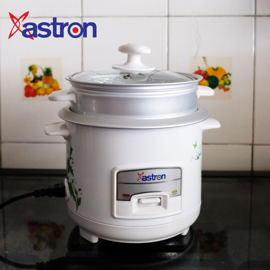 ASTRON GRC-1027 Rice Cooker with Steamer (1L) Astron