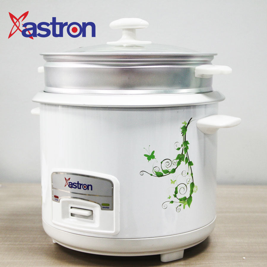 ASTRON GRC-2227 Rice Cooker with Steamer (2.2L) Astron