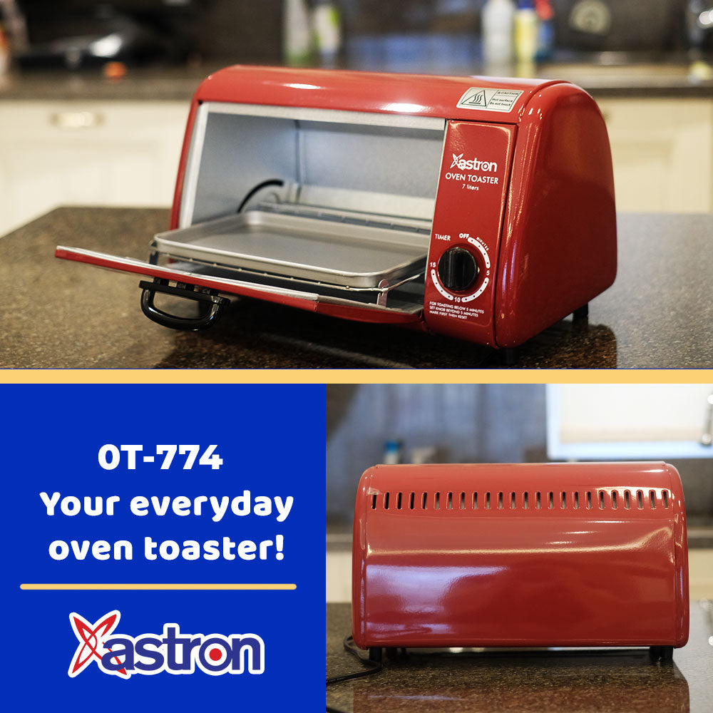 ASTRON OT-774 7L Oven Toaster with Built-in Crumb Tray Astron