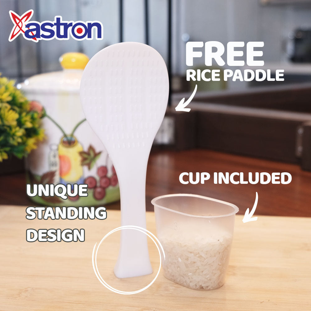 ASTRON PRC-1310 RICE COOKER (1.0L, 5 CUPS, W/ STEAMER, EXTRA THICK BODY) Astron
