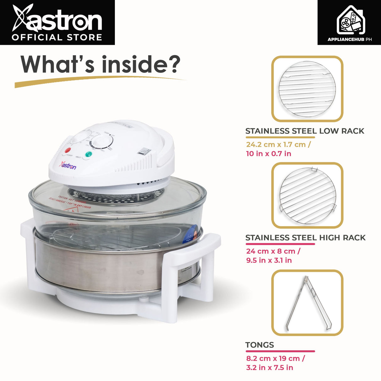 ASTRON TBX-120 TURBO BOILER (17L, 1300W) Astron