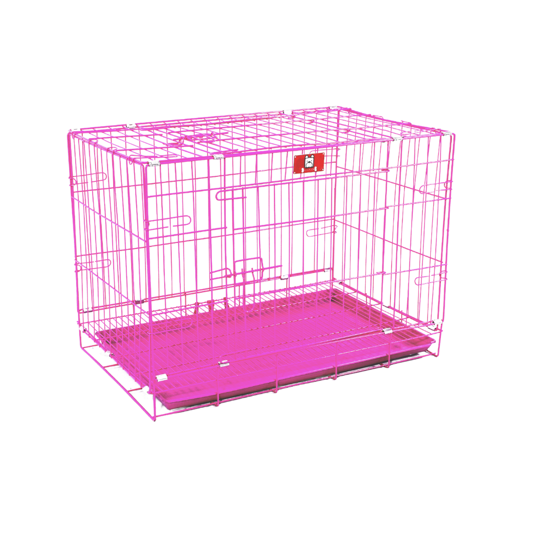 Mr. Chuck - Collapsible Pet Crate Pink Mr. Chuck Pet Store