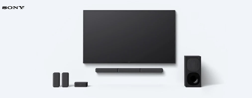 Sony soundbar store with rear speakers