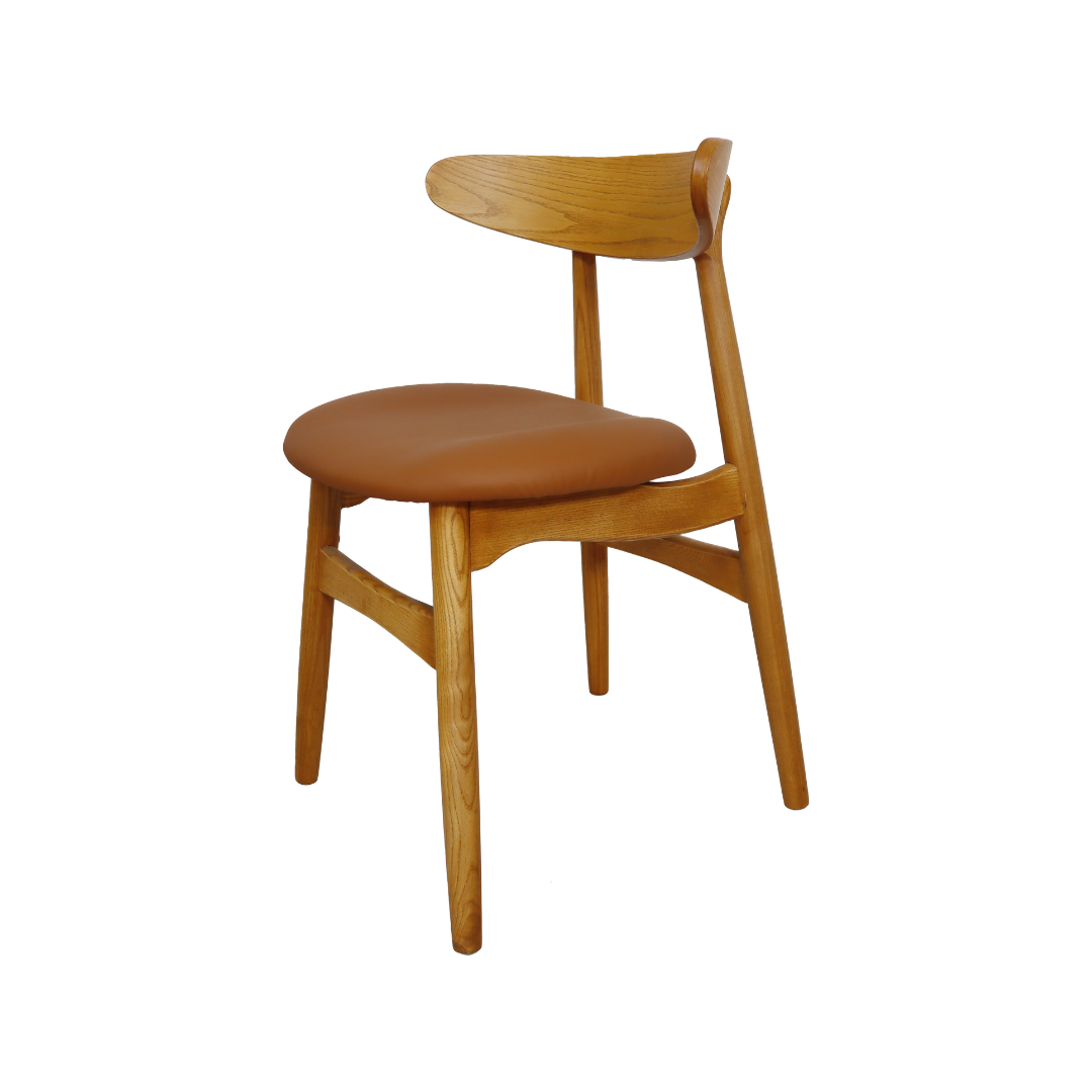 Jas Solid Wood Dining Chair Furnigo