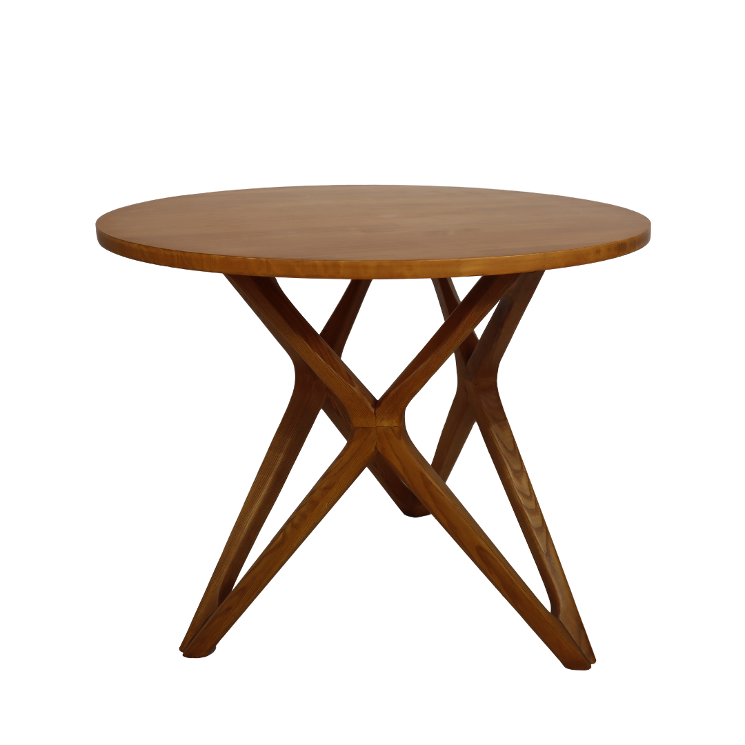 JAS Solid Wood Dining Table Furnigo