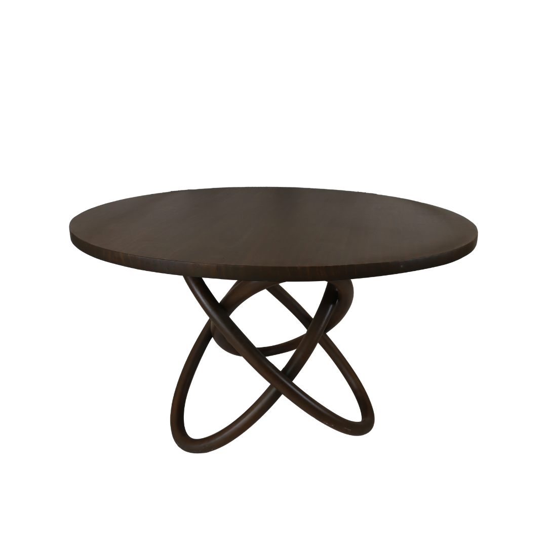 KIM Solid Wood Dining Table Furnigo