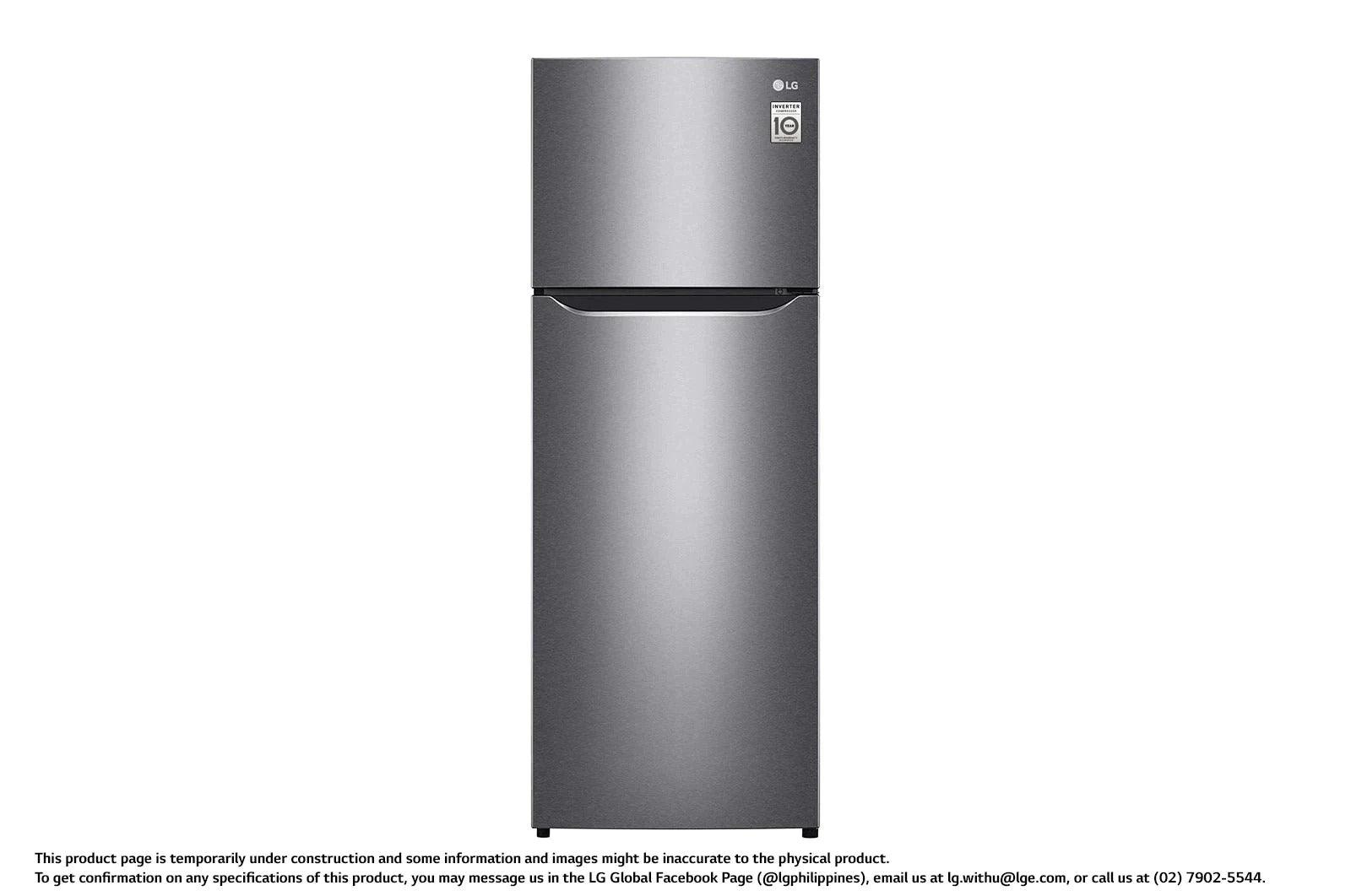 LG 8.0 cu.ft. Smart Inverter Refrigerator (GR-B222SQBB) LG