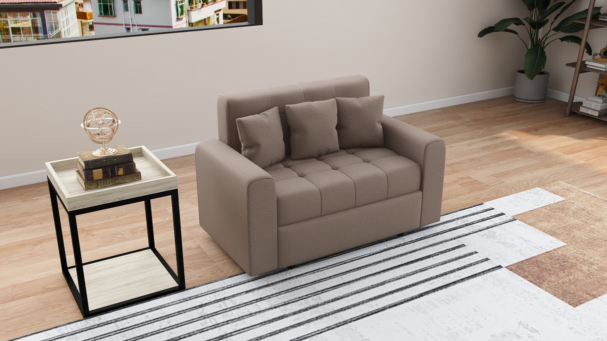 LESTER 2-Seater Fabric Sofa Affordahome