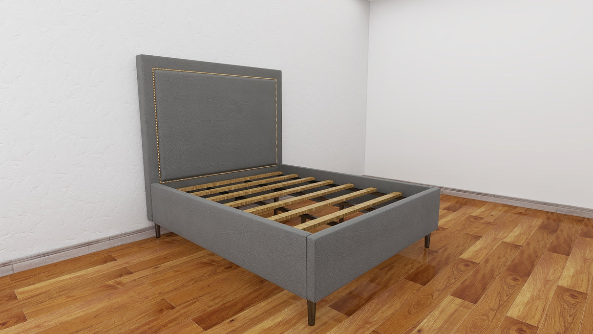 MARY Upholstered Bed Frame Furnigo