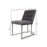 ARKIN Stainless Steel Chair Affordahome