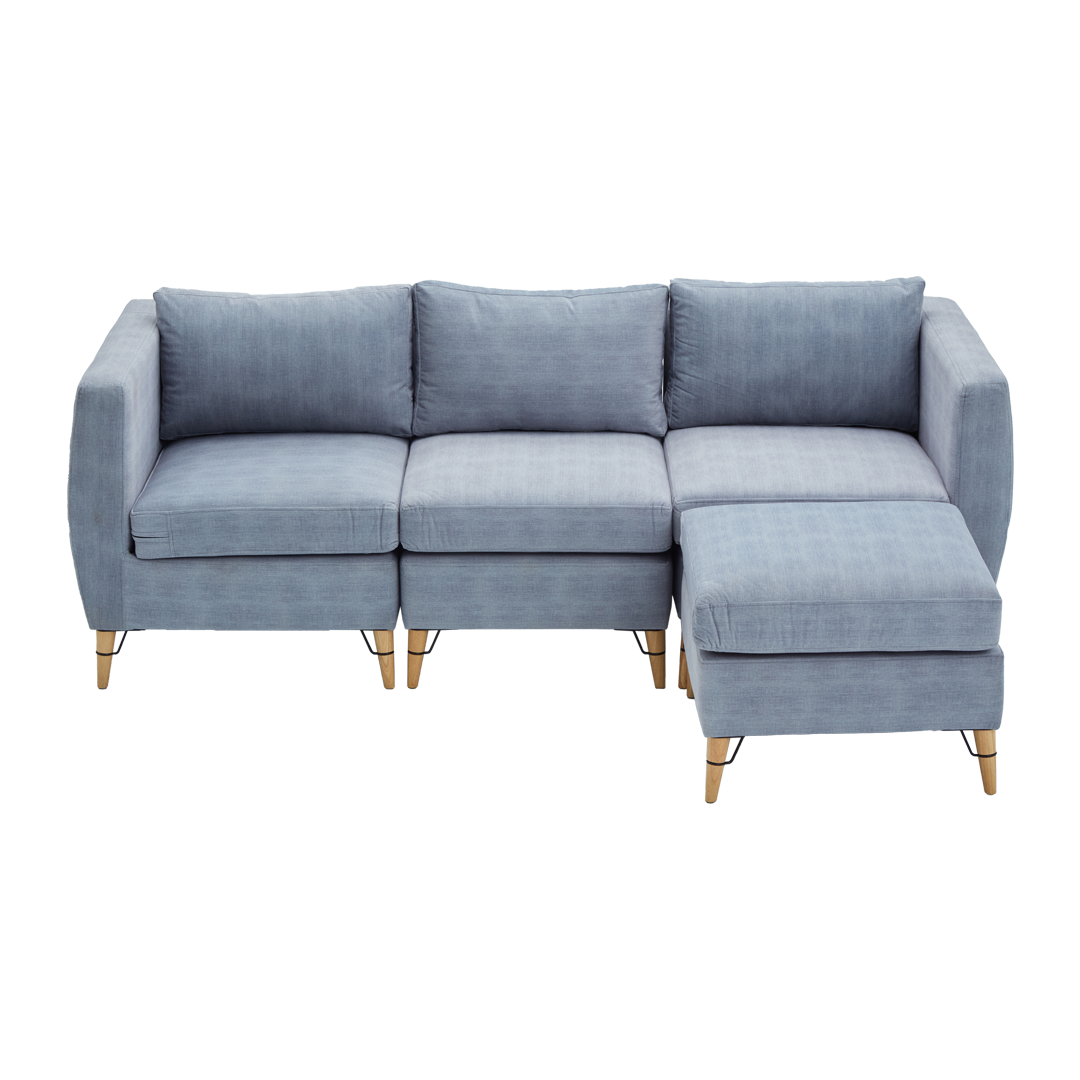 BLAINE L-Shape Fabric Sofa AF Home