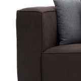 CHANDLER 3-Seater Sofa with Ottoman Furnigo