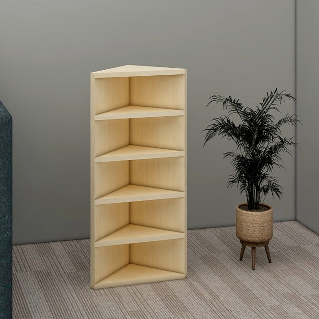 DECKER Corner Bookshelf Affordahome