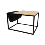 ERIS Center Table w/ Magazine Rack Affordahome