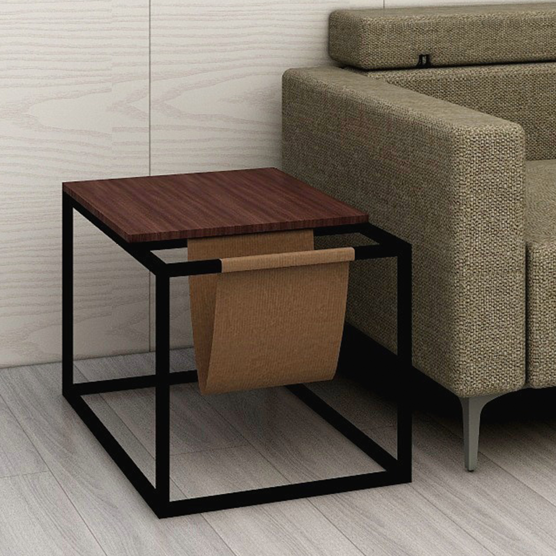 ERIS Center Table w/ Magazine Rack Affordahome