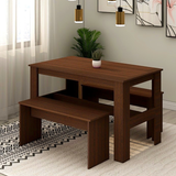 FOREST Dining Set 4 Seater Affordahome