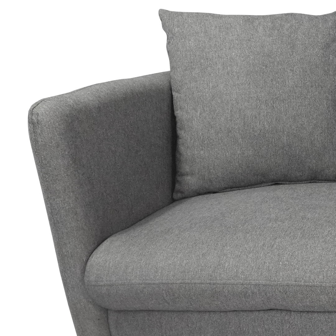 JANE 3-Seater Fabric Sofa Furnigo