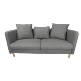 JANE 3-Seater Fabric Sofa Furnigo