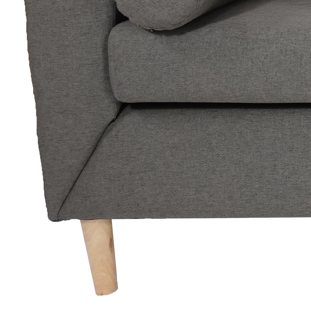 JASMIN 2 Seater Fabric Sofa with Pillows AF Home