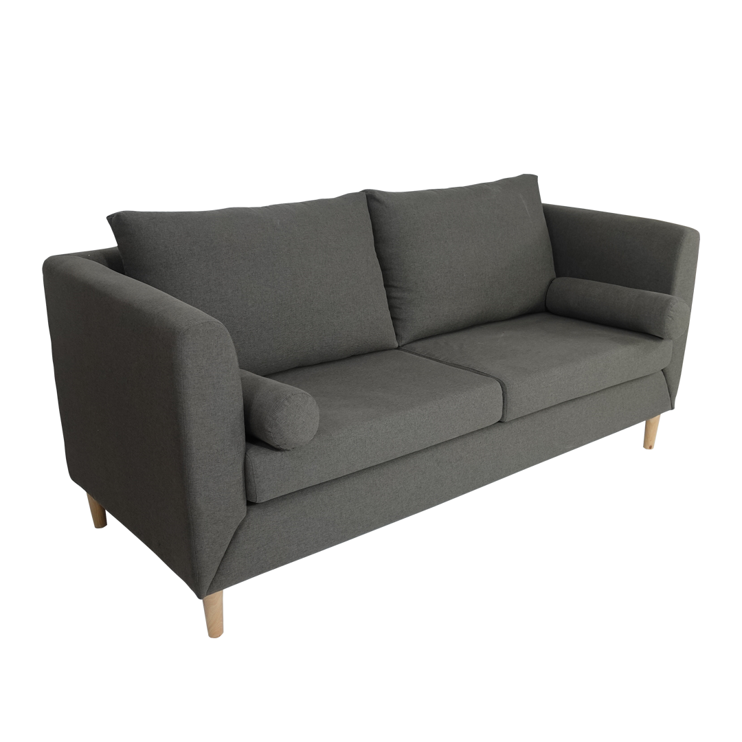 JASMIN 3 Seater Fabric Sofa with Pillows AF Home