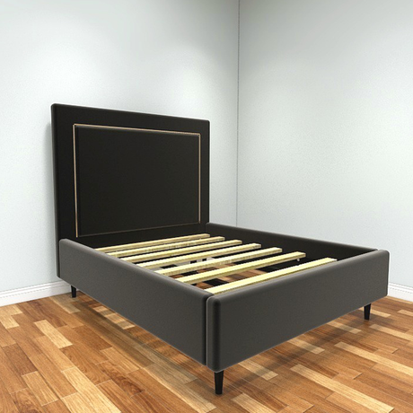 MARY Upholstered Bed Frame Furnigo