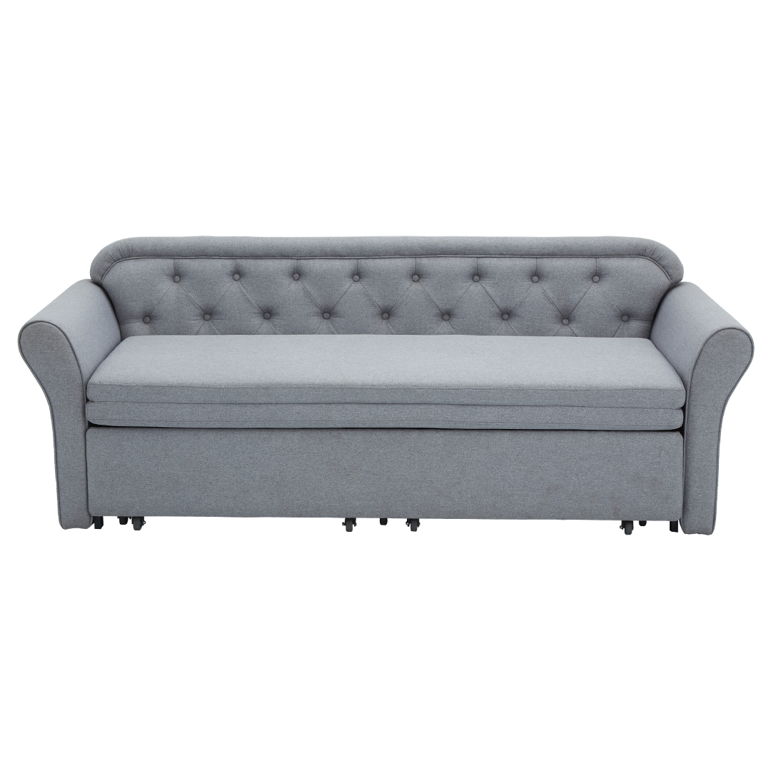 MCKENNA Fabric Sofabed with Storage Furnigo