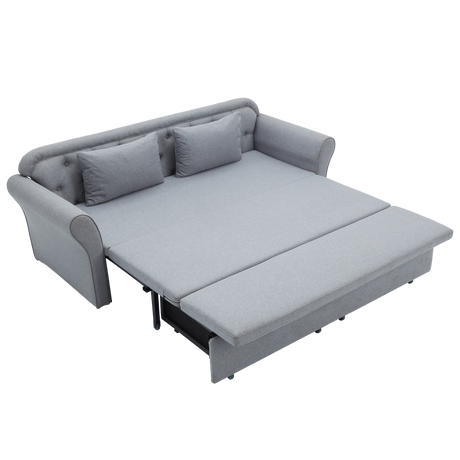 MCKENNA Fabric Sofabed with Storage Furnigo