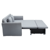 MCKENNA Fabric Sofabed with Storage Furnigo