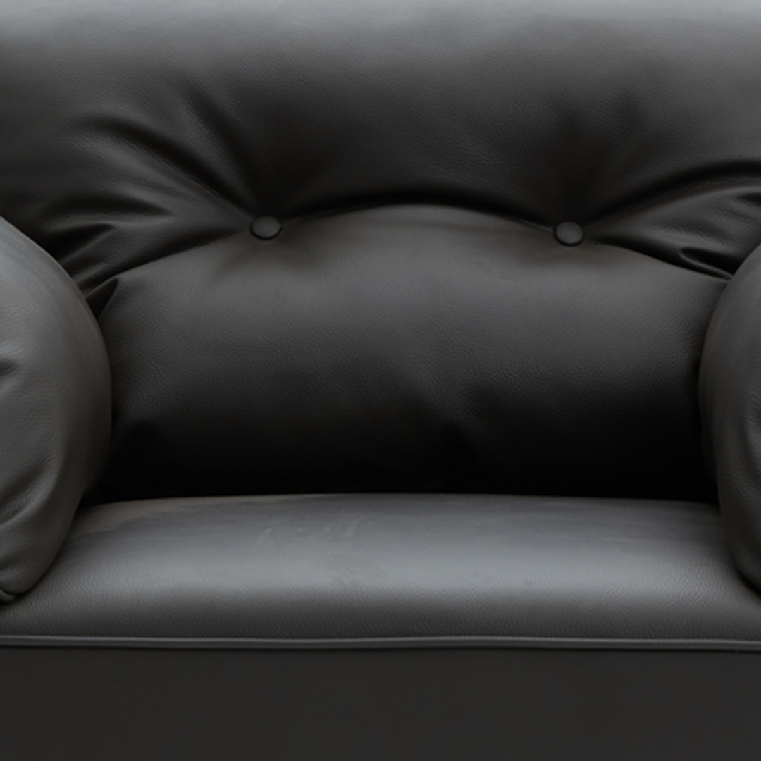 WILY 1-Seater Leather Sofa AF Home