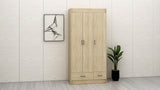 CARMINE 3 Door Wardrobe Affordahome