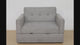 SHARON Pullout Fabric Sofabed