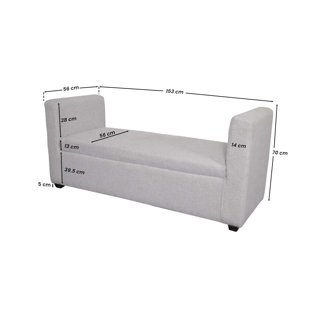 MIGUMI Fabric Bench AF Home