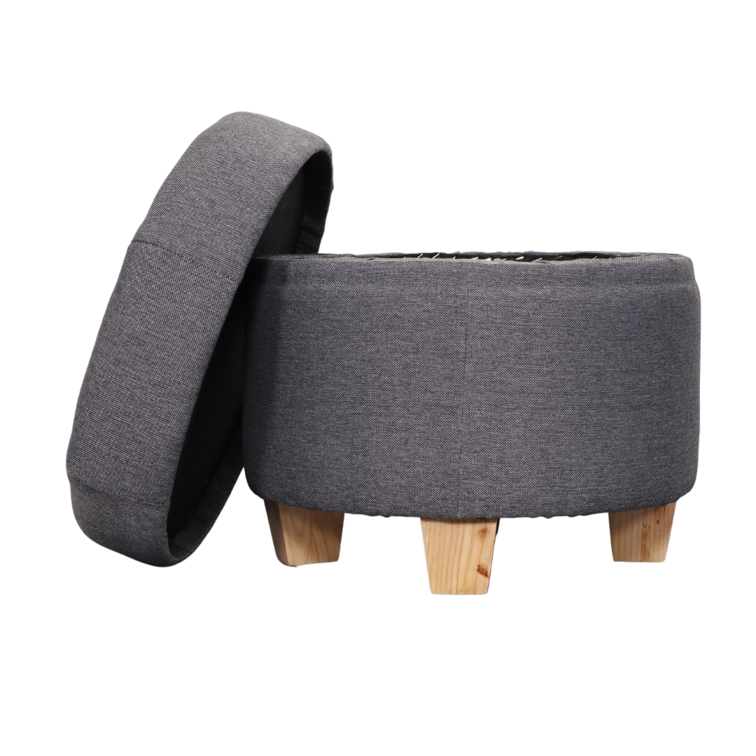 SHIEM Fabric Ottoman Affordahome