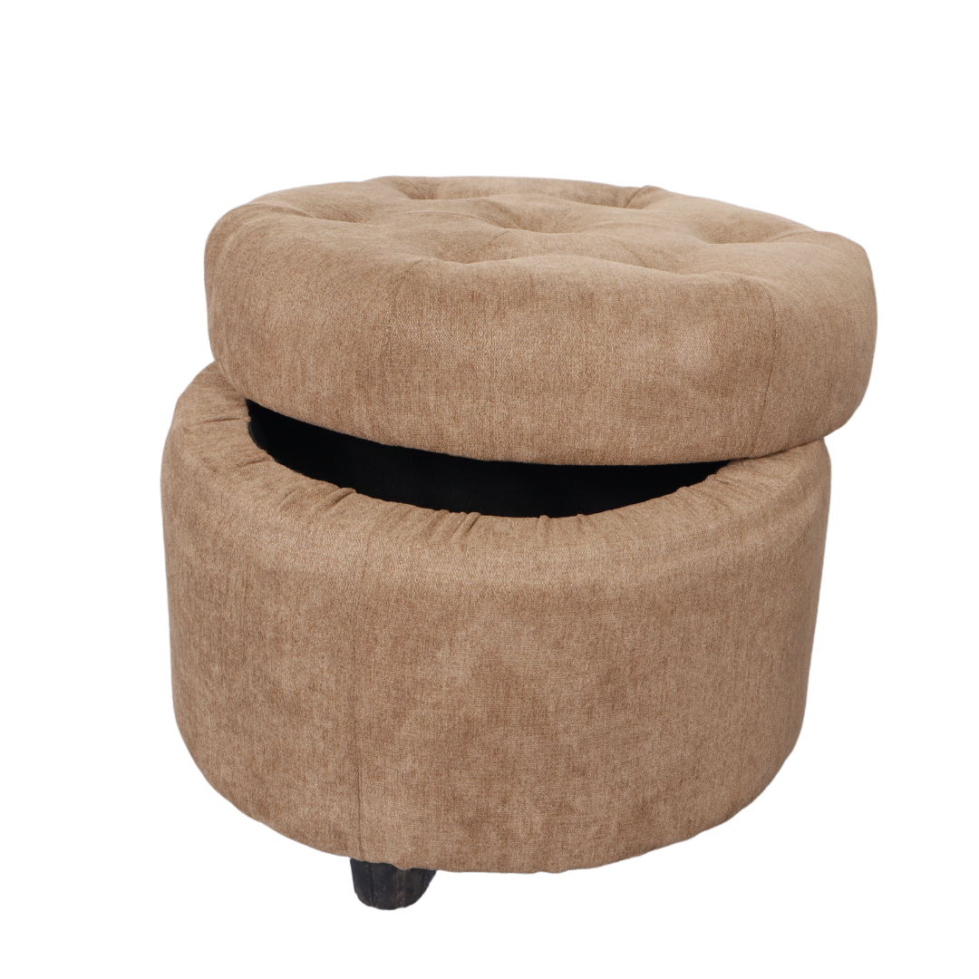 SHIEM Fabric Ottoman Affordahome