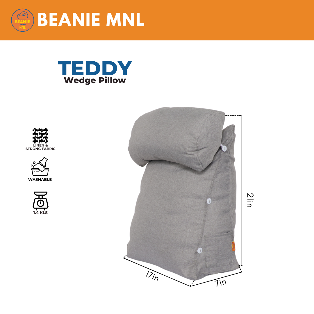 Beanie MNL - Teddy Wedge Pillow Beanie MNL